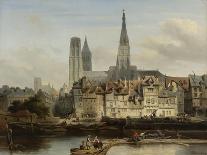 The Quay de Paris in Rouen, Johannes Bosboom, 1839-Johannes Bosboom-Giclee Print