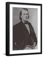 Johannes Brahms (1833-189), 1850-null-Framed Giclee Print