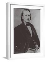 Johannes Brahms (1833-189), 1850-null-Framed Giclee Print