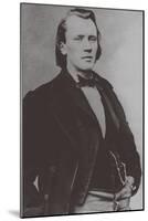 Johannes Brahms (1833-189), 1850-null-Mounted Giclee Print