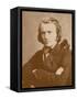 Johannes Brahms (1833-189), 1853-null-Framed Stretched Canvas