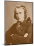 Johannes Brahms (1833-189), 1853-null-Mounted Giclee Print
