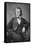 Johannes Brahms (1833-189), German Composer and Pianist, C1866-null-Framed Stretched Canvas