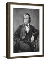 Johannes Brahms (1833-189), German Composer and Pianist, C1866-null-Framed Giclee Print