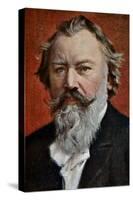 Johannes Brahms (1833-1897)-Johannes Brahms-Stretched Canvas