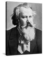 Johannes Brahms, 1879-null-Stretched Canvas