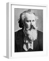 Johannes Brahms, 1879-null-Framed Giclee Print