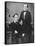 Johannes Brahms and Acquaintance Posing for Camera-null-Framed Stretched Canvas
