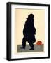 Johannes Brahms and the Red Hedgehog, caricature-Otto Bohler-Framed Giclee Print