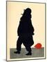 Johannes Brahms and the Red Hedgehog, caricature-Otto Bohler-Mounted Giclee Print