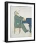 Johannes Brahms at the Piano-Willy von Beckerath-Framed Premium Giclee Print