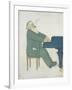 Johannes Brahms at the Piano-Willy von Beckerath-Framed Giclee Print