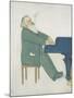 Johannes Brahms at the Piano-Willy von Beckerath-Mounted Giclee Print