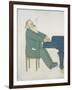 Johannes Brahms at the Piano-Willy von Beckerath-Framed Giclee Print