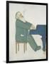 Johannes Brahms at the Piano-Willy von Beckerath-Framed Giclee Print