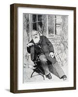 Johannes Brahms, C.1897-null-Framed Giclee Print