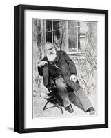 Johannes Brahms, C.1897-null-Framed Giclee Print