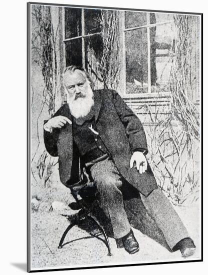 Johannes Brahms, C.1897-null-Mounted Giclee Print