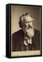 Johannes Brahms, German Composer and Pianist, 1889-C Brasch-Framed Stretched Canvas