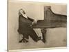 Johannes Brahms German Musician-null-Stretched Canvas