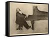 Johannes Brahms German Musician-null-Framed Stretched Canvas