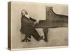 Johannes Brahms German Musician-null-Stretched Canvas