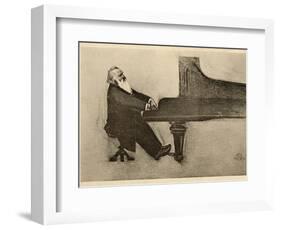 Johannes Brahms German Musician-null-Framed Photographic Print