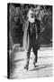 Johannes Brahms Going for a Stroll Outside-null-Stretched Canvas