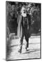 Johannes Brahms Going for a Stroll Outside-null-Mounted Photographic Print