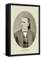 Johannes Brahms-null-Framed Stretched Canvas