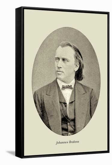 Johannes Brahms-null-Framed Stretched Canvas