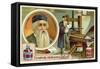 Johannes Gutenberg - Inventor of the Printing Press-null-Framed Stretched Canvas