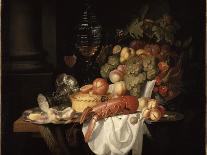 Nature morte au homard-Johannes Hannot-Framed Stretched Canvas