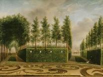 A Formal Garden, 1766-Johannes Janson-Framed Stretched Canvas