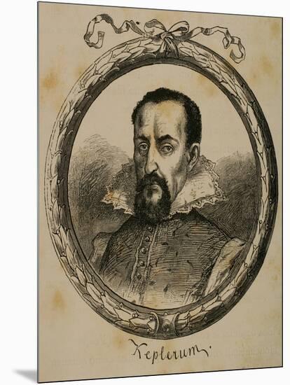 Johannes Kepler (1571-1630), Germany-null-Mounted Giclee Print