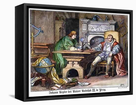 Johannes Kepler (1571-1630)-null-Framed Stretched Canvas