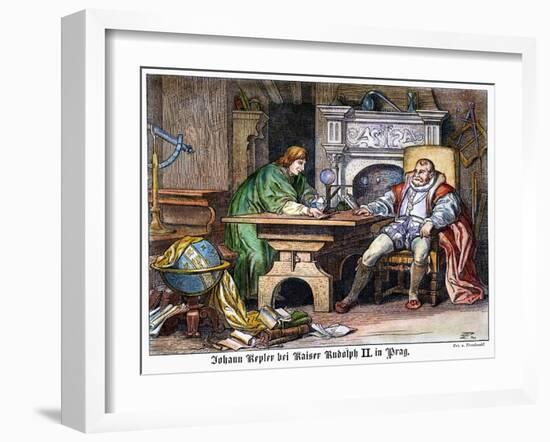 Johannes Kepler (1571-1630)-null-Framed Giclee Print