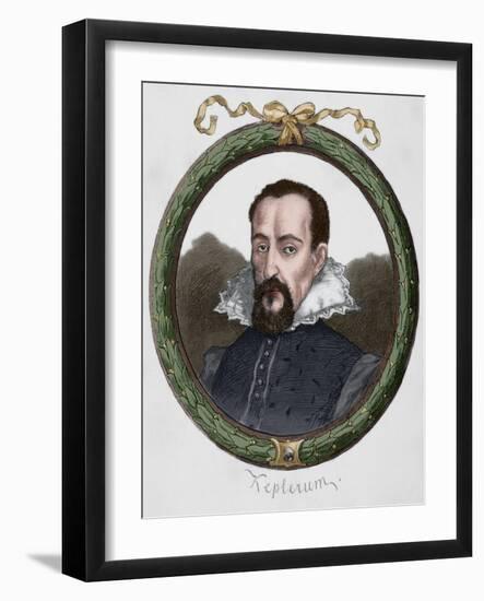 Johannes Kepler (1571-1630)-null-Framed Giclee Print