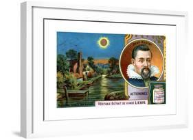 Johannes Kepler, German Astronomer-null-Framed Giclee Print