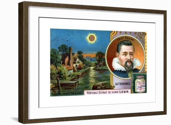 Johannes Kepler, German Astronomer-null-Framed Giclee Print