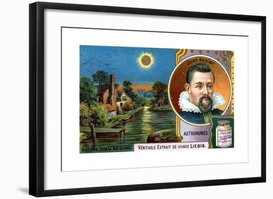 Johannes Kepler, German Astronomer-null-Framed Giclee Print