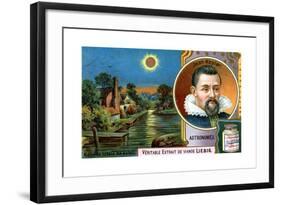 Johannes Kepler, German Astronomer-null-Framed Giclee Print