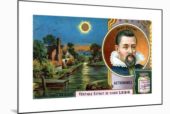 Johannes Kepler, German Astronomer-null-Mounted Giclee Print