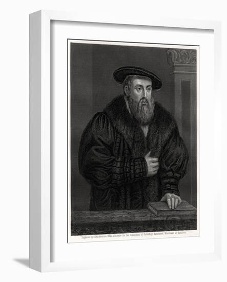 Johannes Kepler, German Astronomer-F Mackenzie-Framed Giclee Print