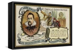 Johannes Kepler, German Astronomer-null-Framed Stretched Canvas