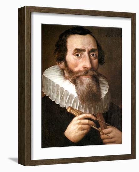 Johannes Kepler, German Mathematician and Astronomer-Science Source-Framed Giclee Print