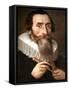 Johannes Kepler, German Mathematician and Astronomer-Science Source-Framed Stretched Canvas