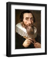 Johannes Kepler, German Mathematician and Astronomer-Science Source-Framed Premium Giclee Print