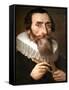 Johannes Kepler, German Mathematician and Astronomer-Science Source-Framed Stretched Canvas