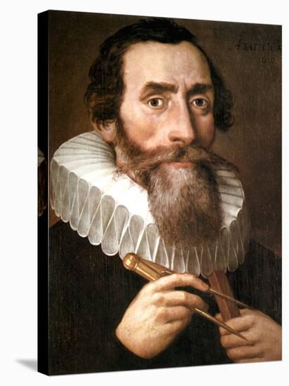 Johannes Kepler, German Mathematician and Astronomer-Science Source-Stretched Canvas
